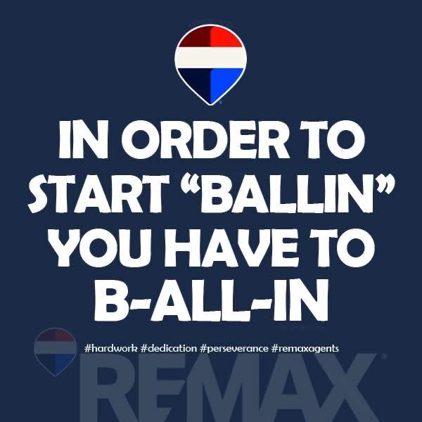 In order to start ballin you have to B-ALL-IN
